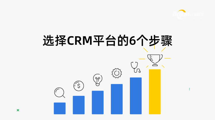 <b>選擇CRM平臺(tái)的6個(gè)步驟</b>